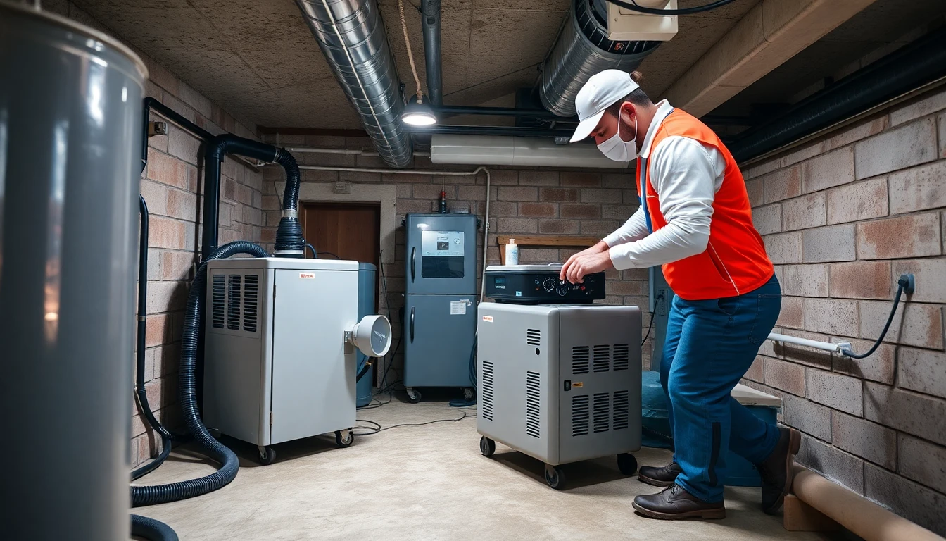 Post-Flood Basement Odor Removal