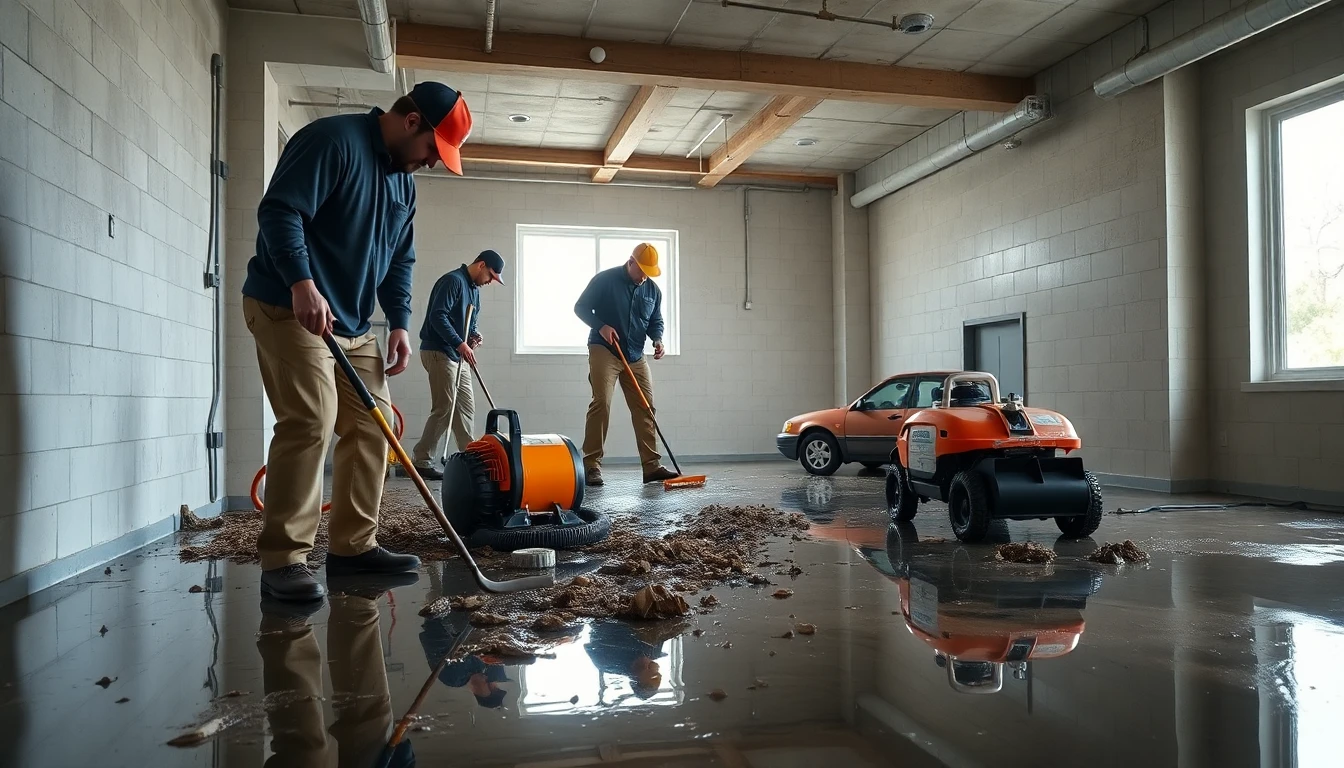 Flooded Basement Cleanup
